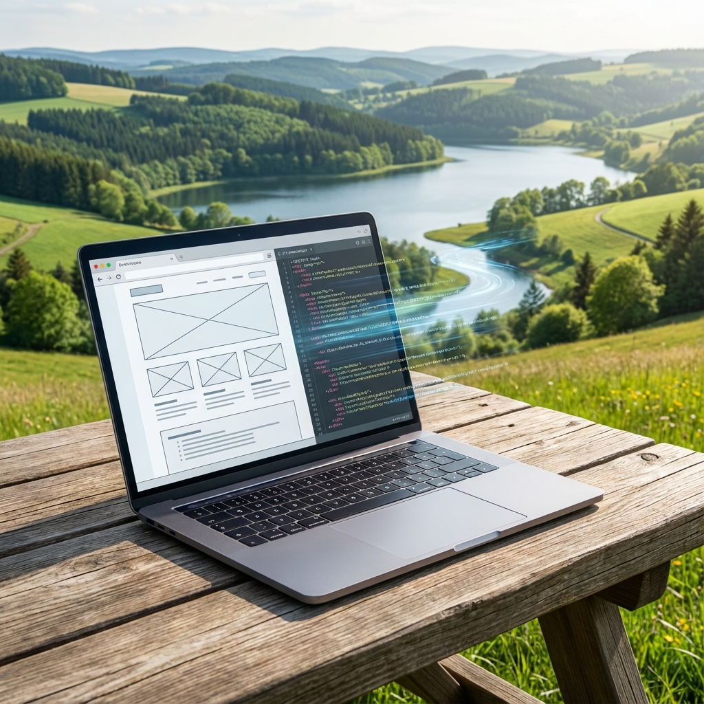 Modernes Webdesign im Sauerland